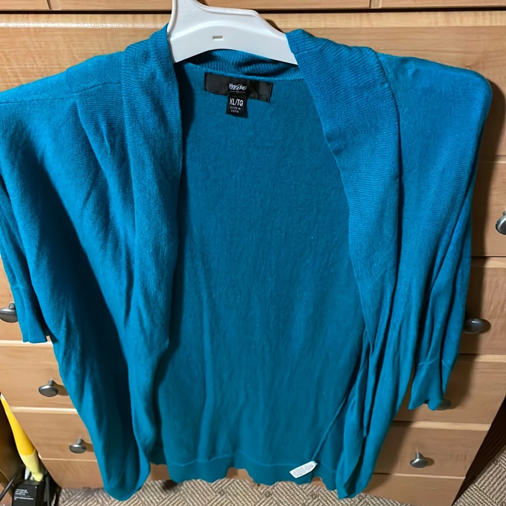 Teal Cardigan